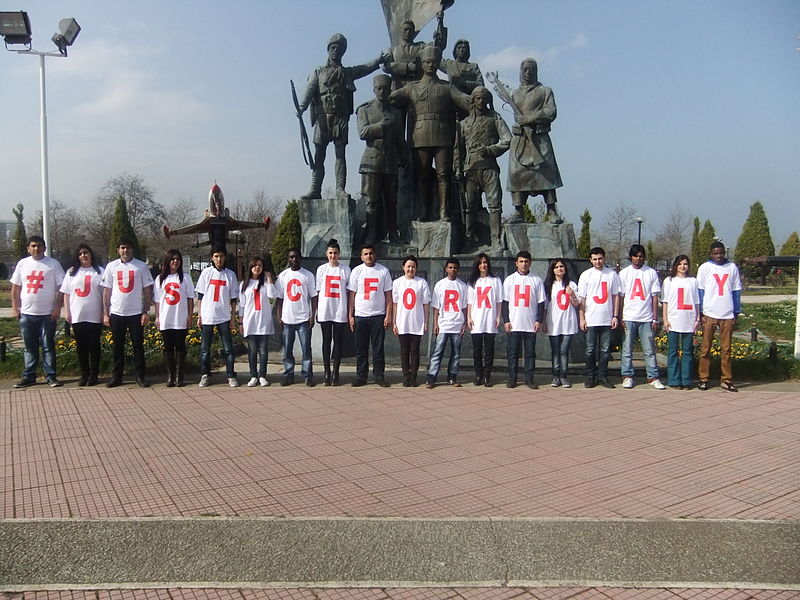 25 fevral 2013-cü ildə Türkiyənin Samsun şəhərində, Ondokuz Mayıs Universitetində Xocalı soyqırımını anma tədbiri